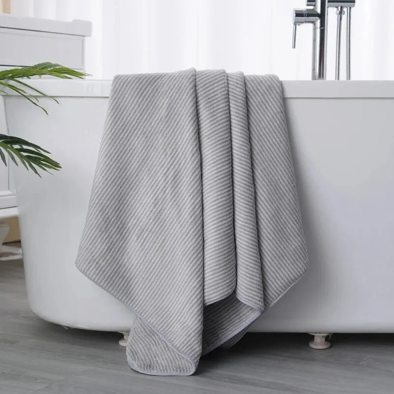 1PCS Thickened Bath Towels for The Body Microfiber Towel for Gym Sports Shower Robe for Spa Beath Home