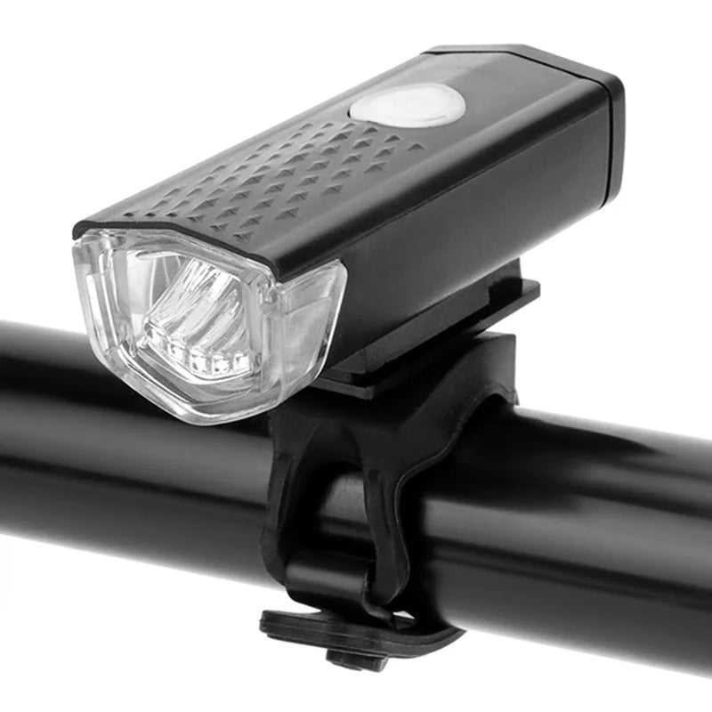 Bike Light Set Front Light with Taillight USB Rechargeable Bicycle Light Easy to Install Bike Headlight Bicycle Warning Lamp