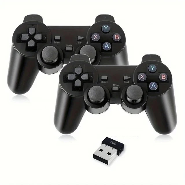 2 PCS 2.4Ghz Wireless Gamepad No Delay Game Controller USB Joystick For PC Android TV Controle for PC BOX GAME BOX